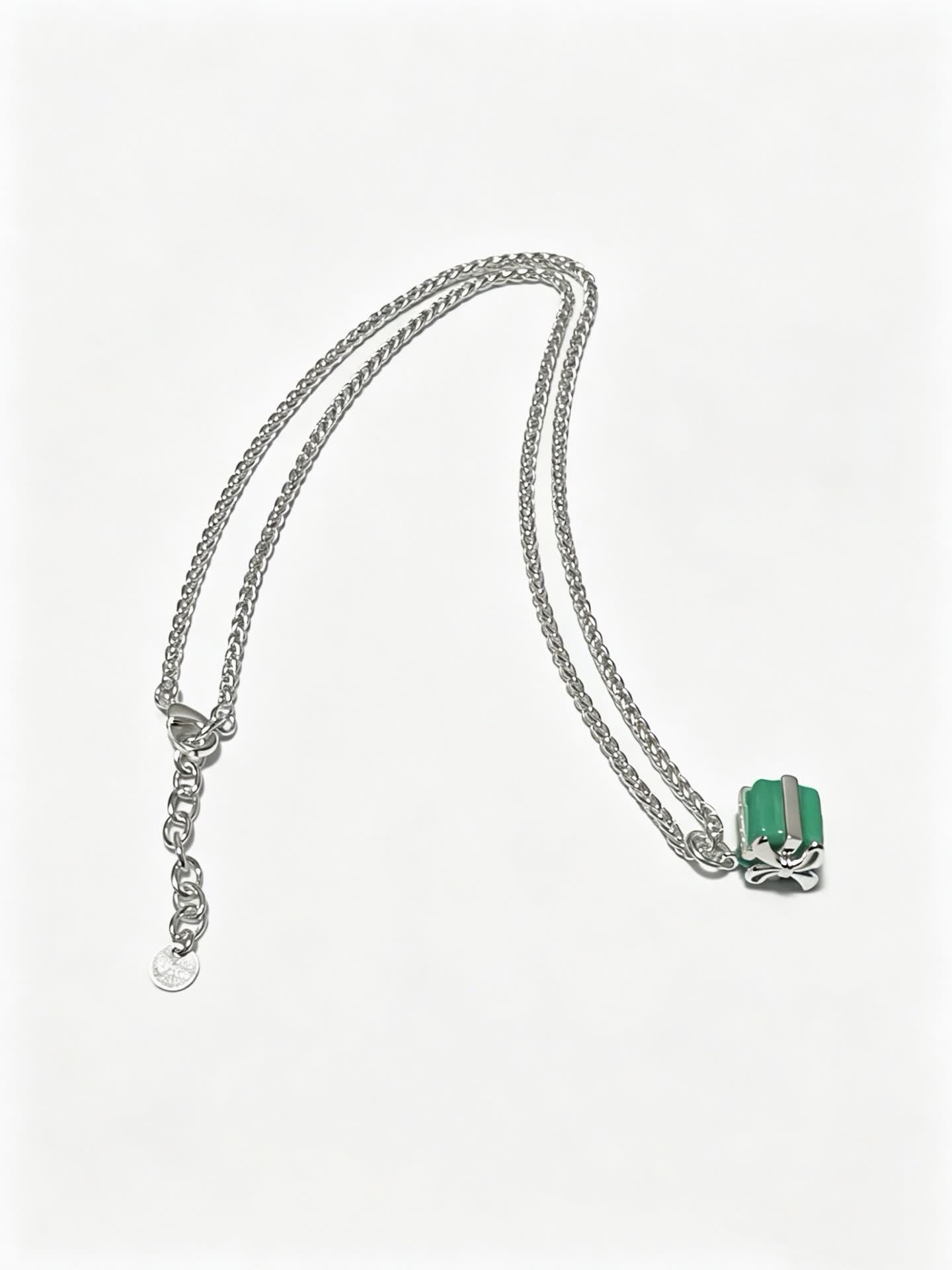 Tiffany & Co. Blue Box Charm Necklace